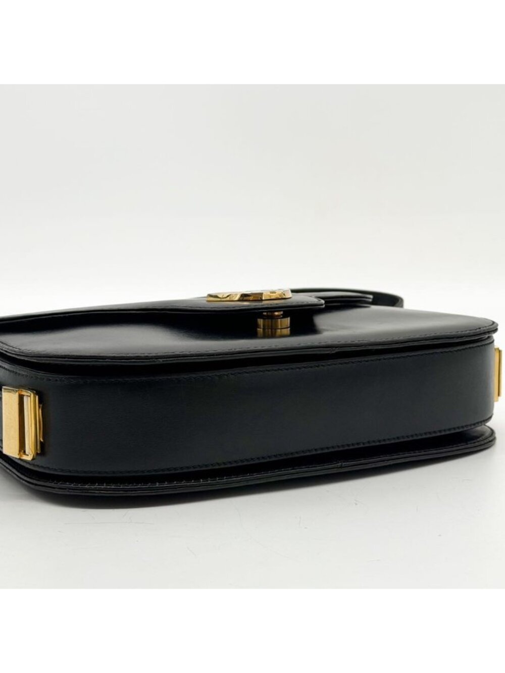Gucci Vintage Handbag Black GG Interlocking - Picture 7 of 15